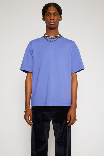 Acne Studios Logo jacquard t-shirt dusty purple outlook