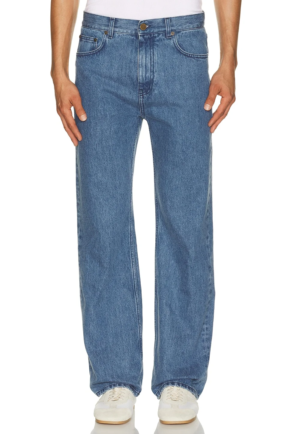 Rey Straight Five Pocket Pant - 1