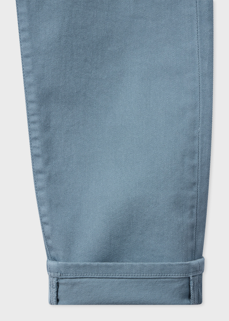 Paul Smith Slim Tapered-Fit Light Blue Garment-Dyed Jeans outlook
