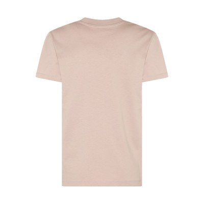Moncler light pink cotton t-shirt outlook