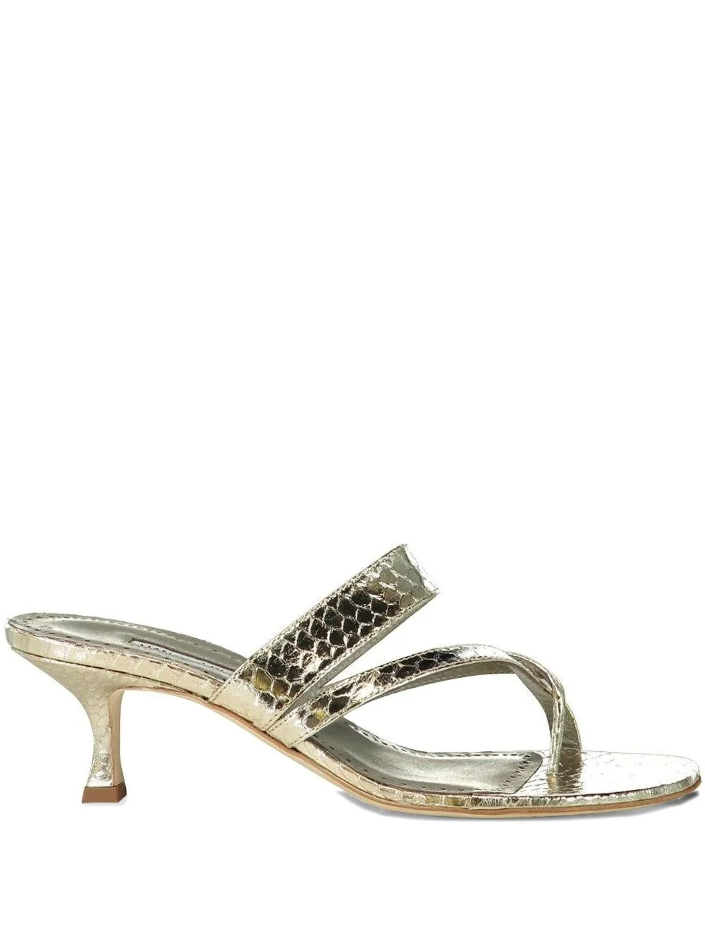 50mm Susaperf snakeskin sandals - 1