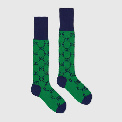 GUCCI GG Multicolor cotton blend socks outlook