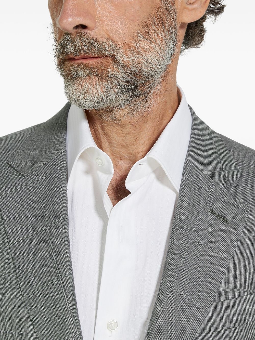 wool single-breasted suit - 5