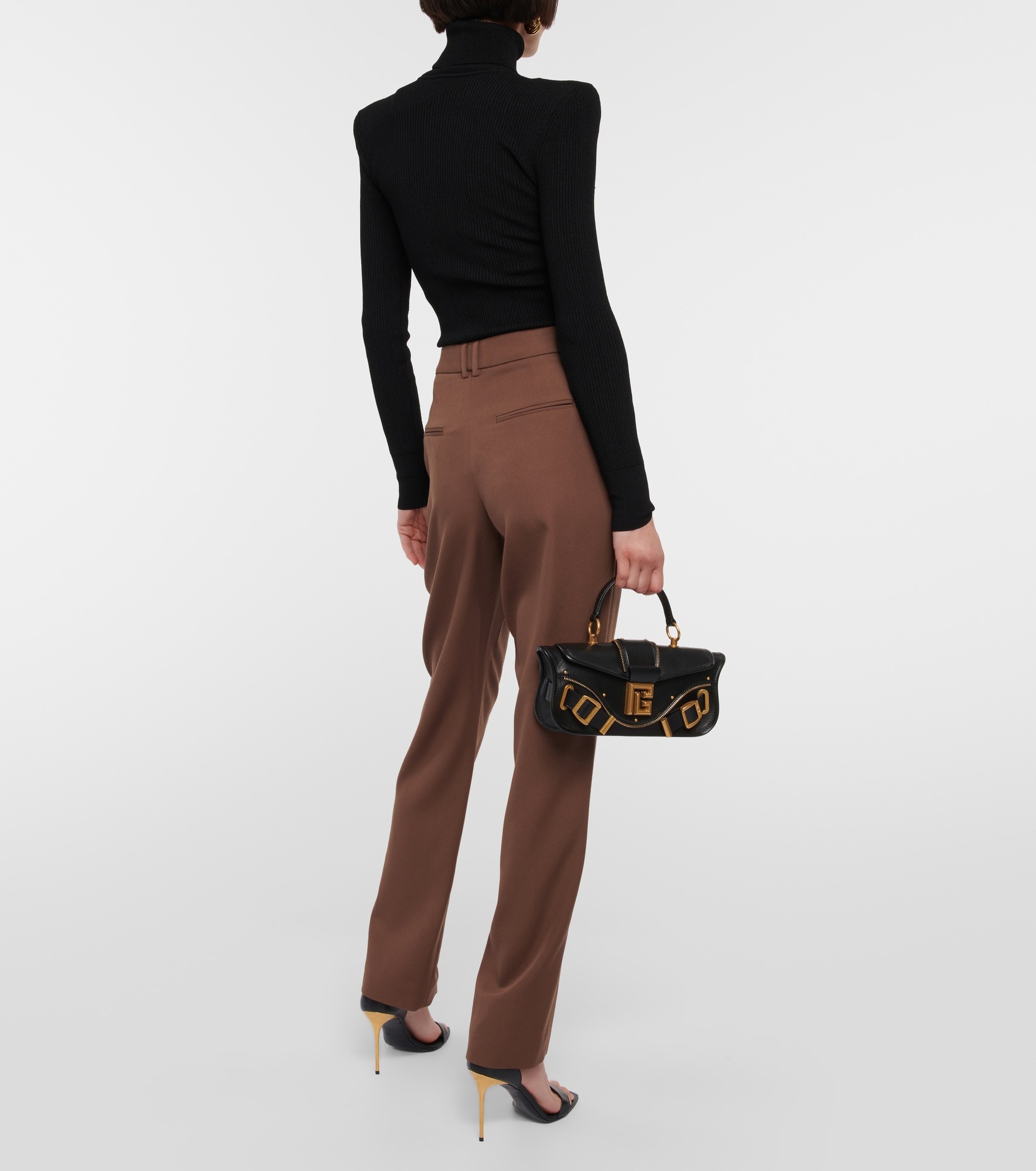Tapered wool pants - 3