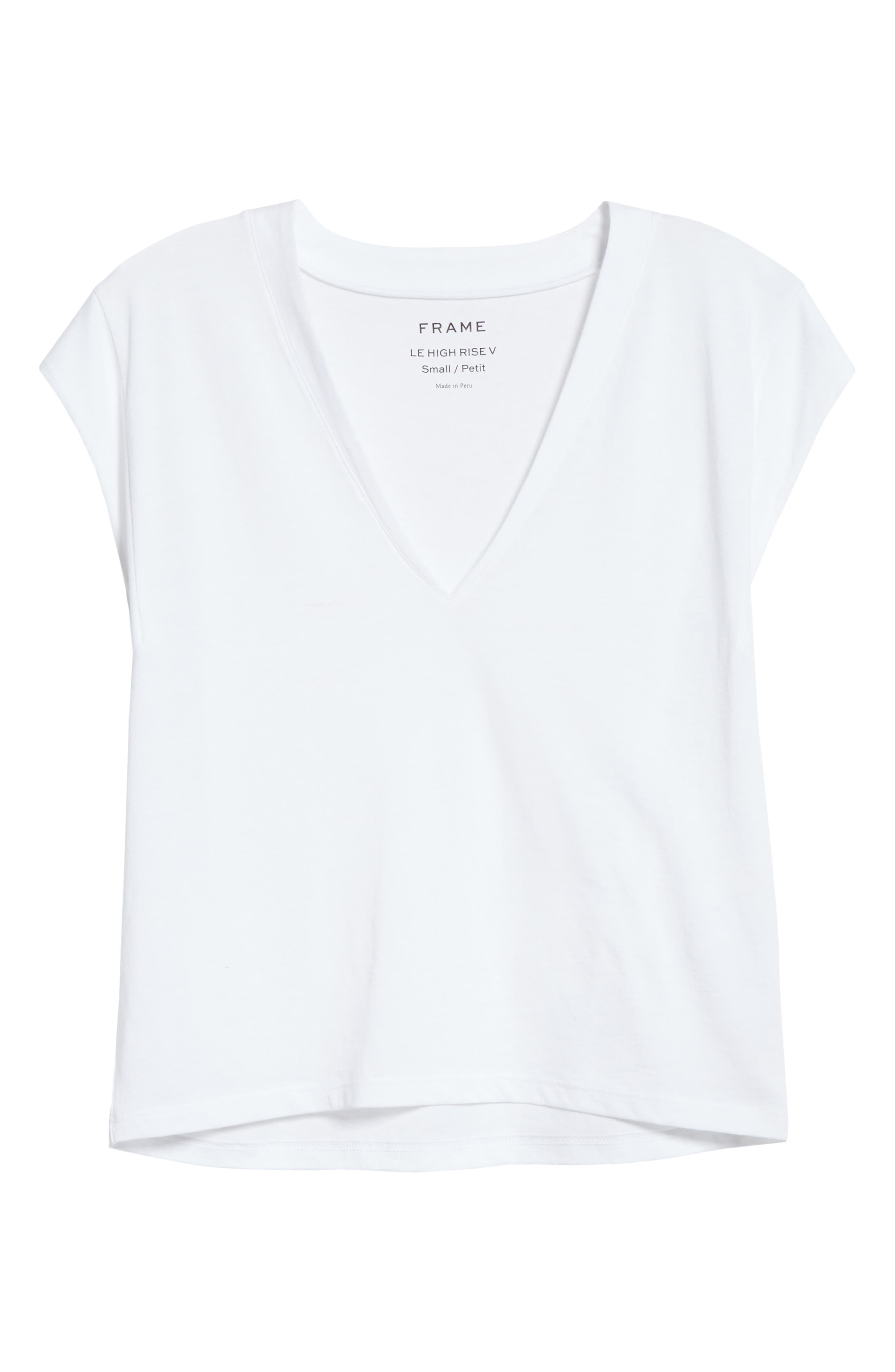Le Mid Rise V-Neck T-Shirt - 5