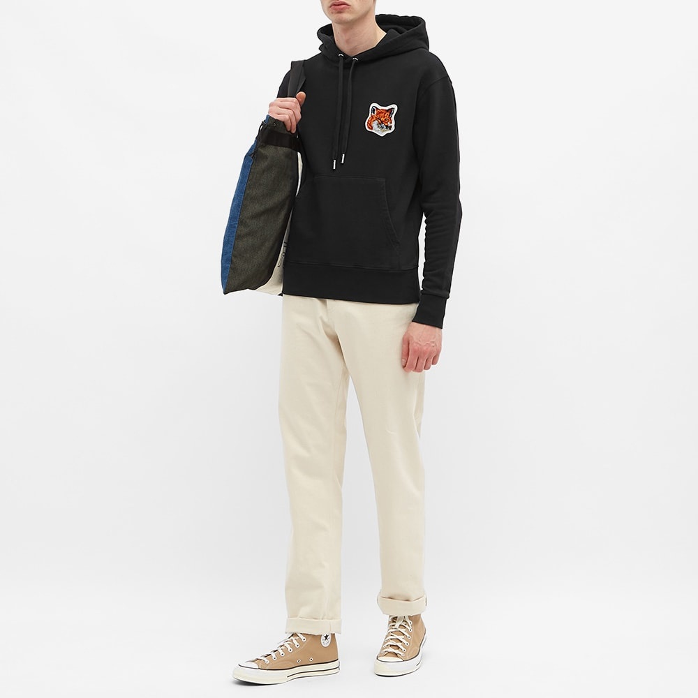 Maison Kitsuné Velvet Fox Head Patch Classic Hoody - 6