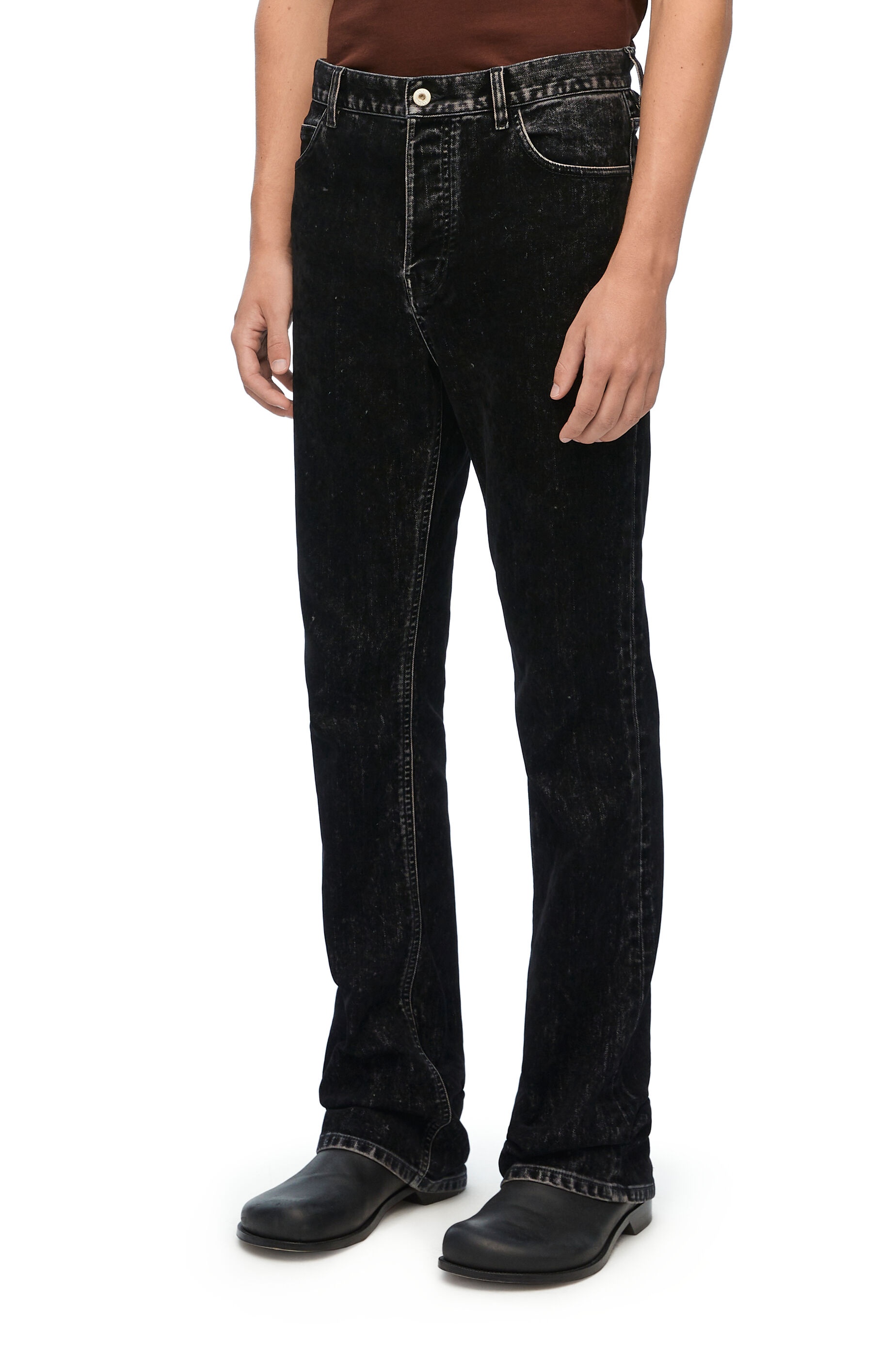 Bootleg jeans in denim - 3