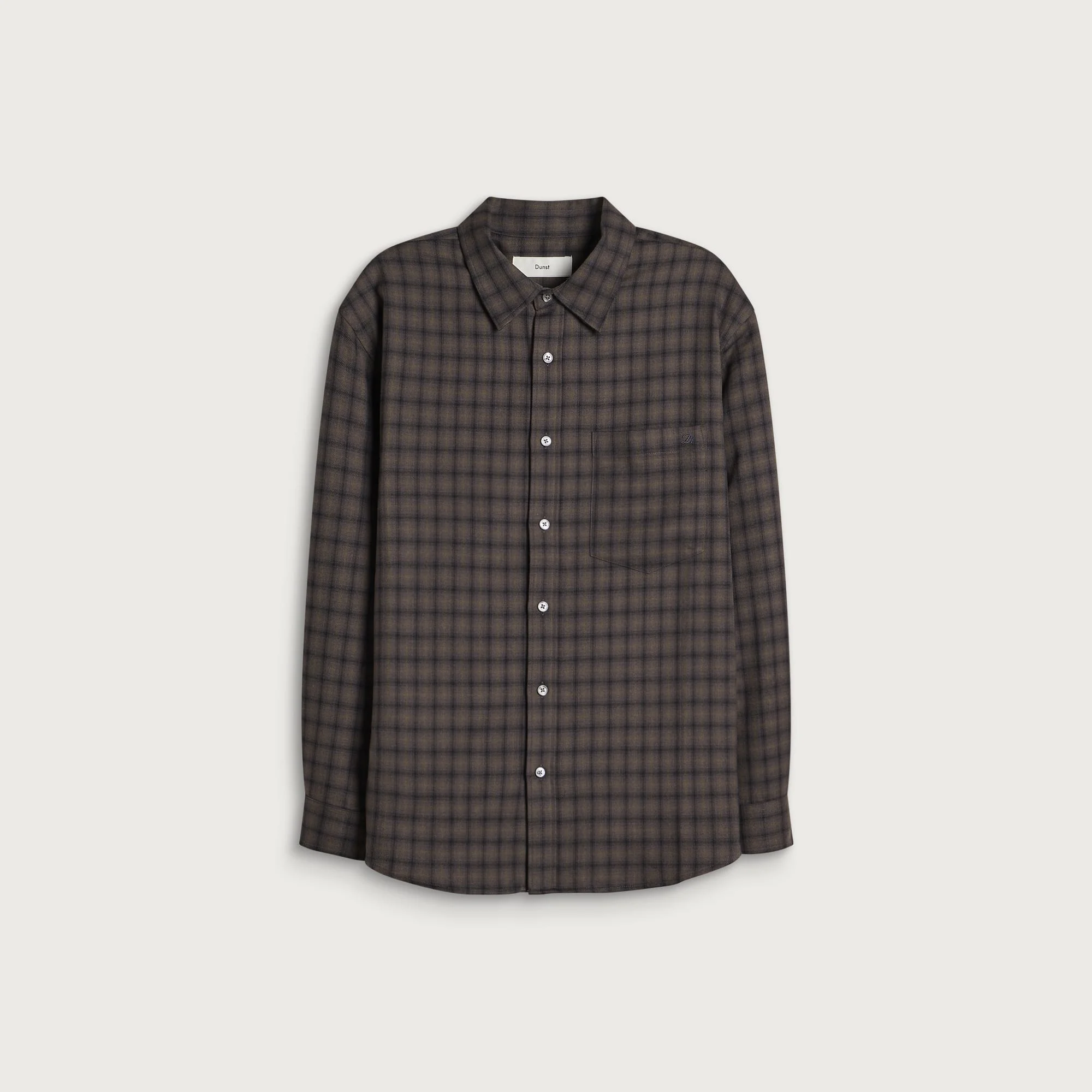 Dunst Checked Flannel Shirt - 1