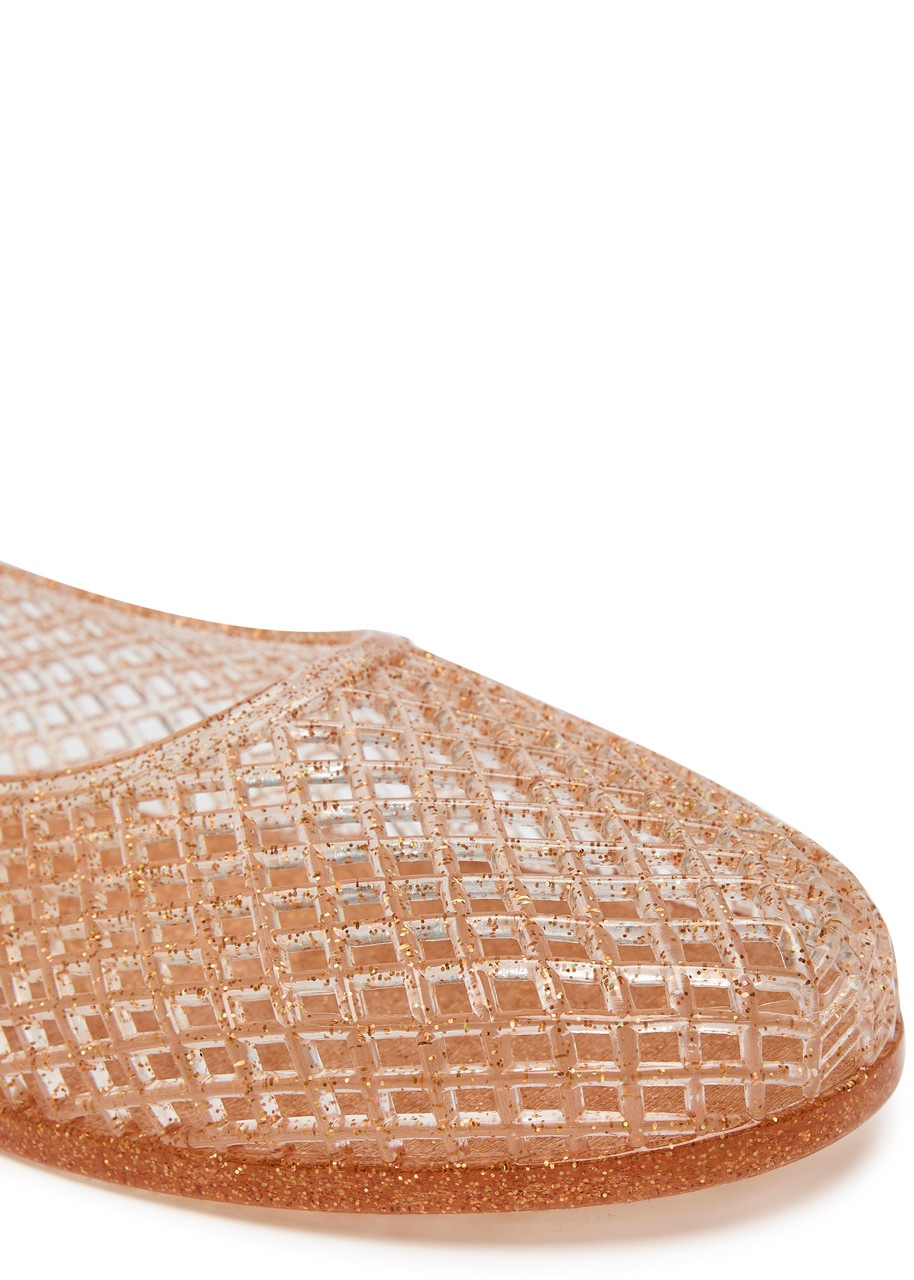 Ancient Greek Sandals Iro Glitter Rubber Ballet Flats - 4
