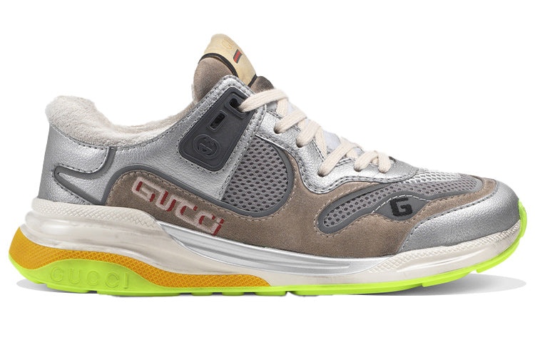 (WMNS) Gucci Ultrapace 'Silver Metallic' 592882-HQK20-8166 - 3