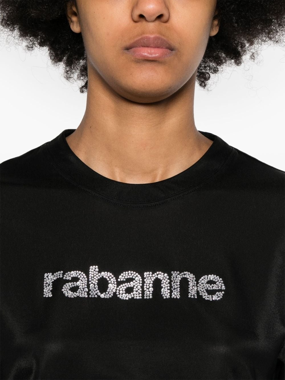 logo-embellished jersey T-shirt - 5