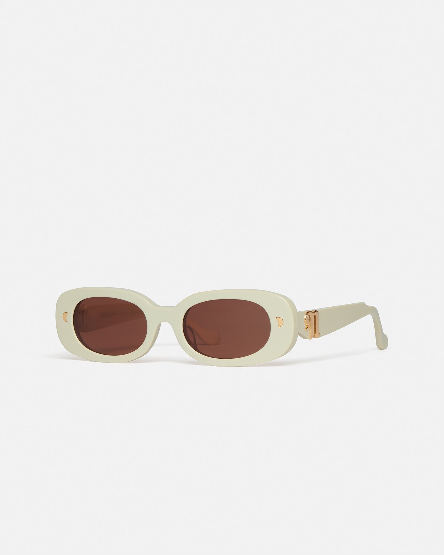 Bio-Plastic Oval-Frame Sunglasses - 2