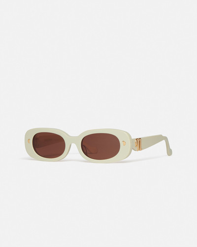 Nanushka Bio-Plastic Oval-Frame Sunglasses outlook