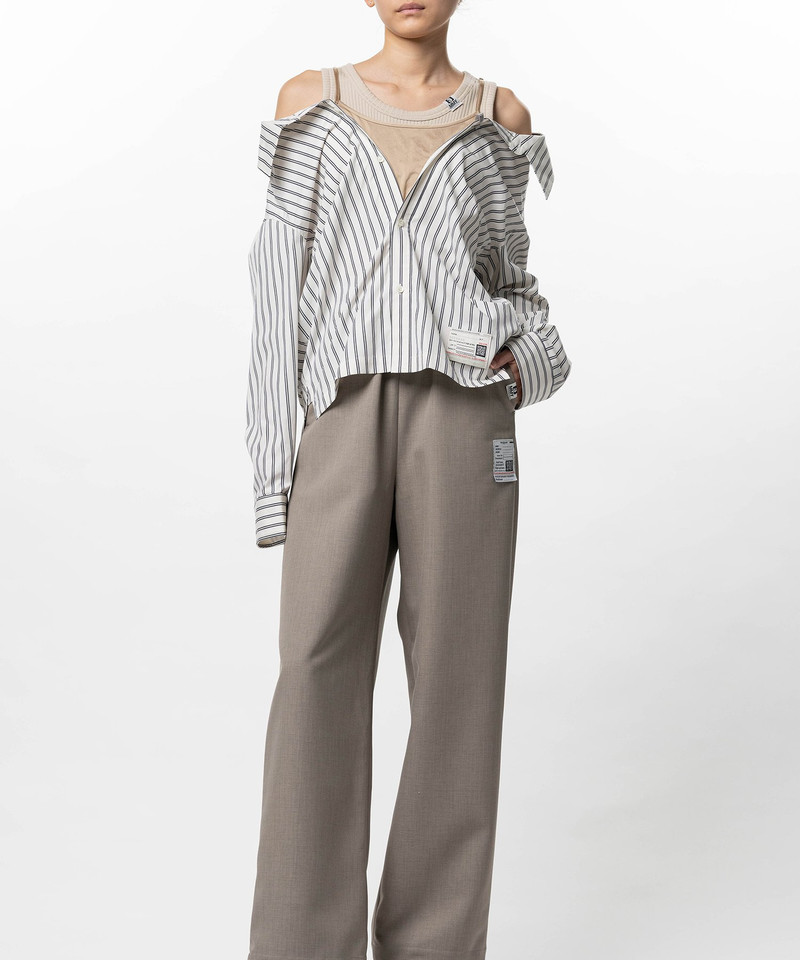 Triple Layered Stripe Shirt 4