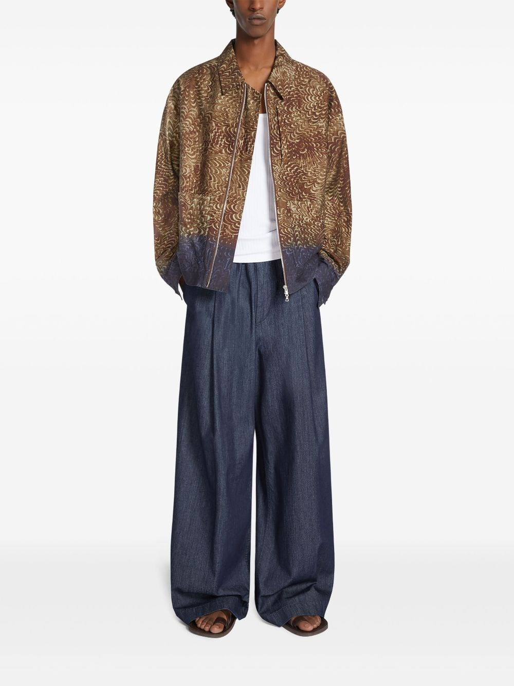 Bomber jacket with print - 3