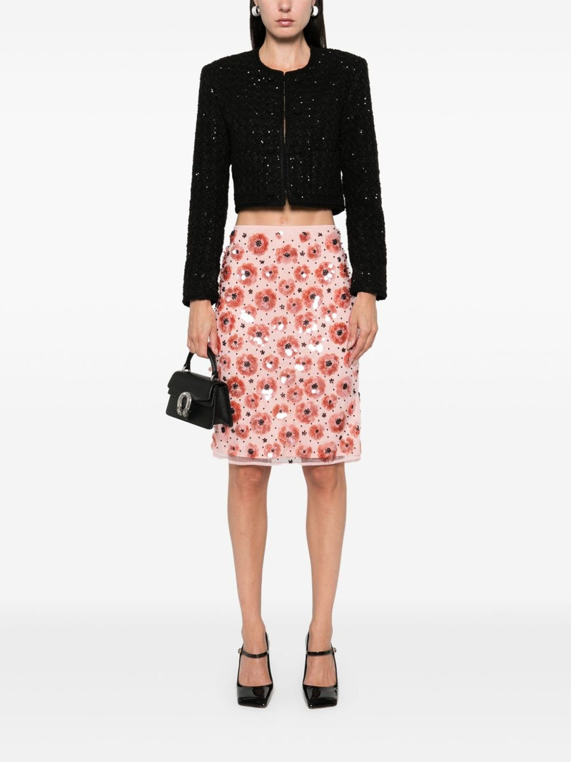 ROTATE bouclé cropped jacket outlook