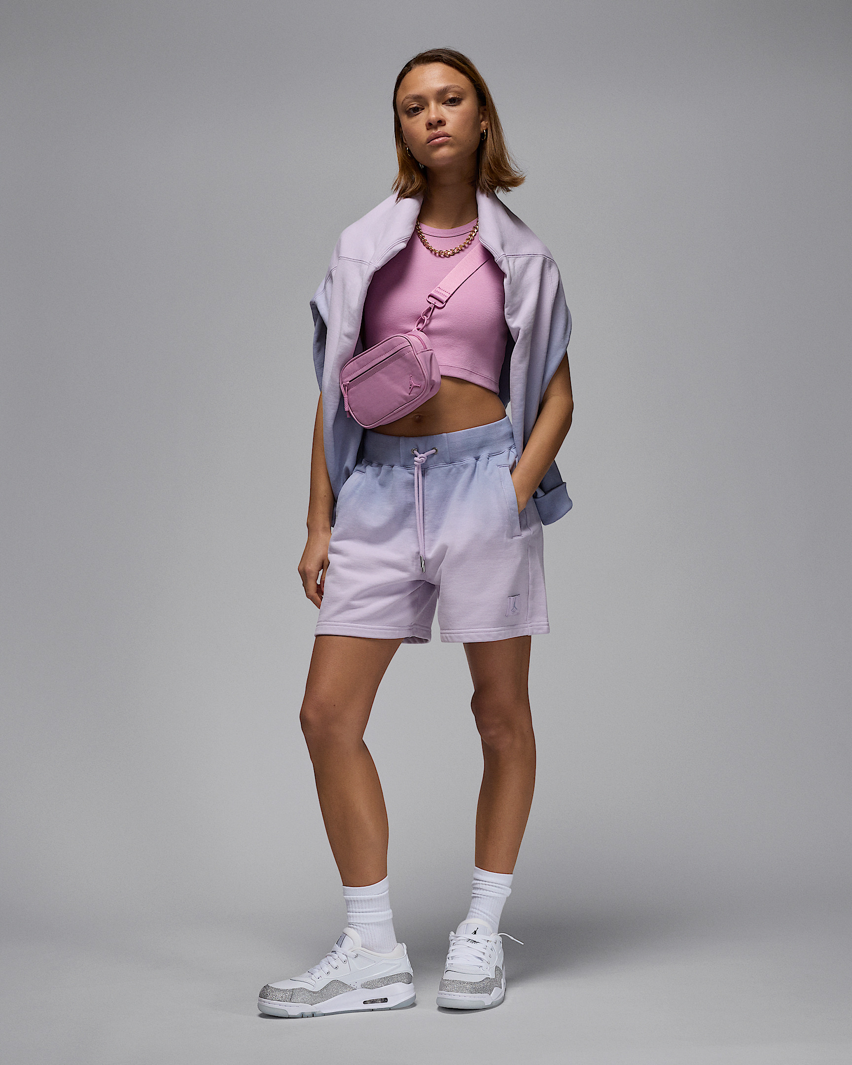 Jordan Flight Fleece Women's French Terry Shorts - 6