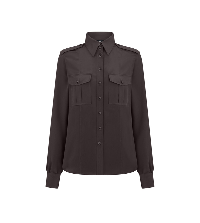 MILITARY SHIRT WITH FRONT POCKETS 1