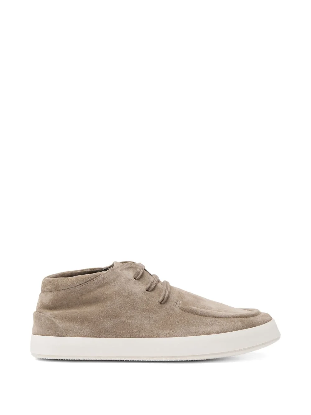 lace-up suede shoes - 1