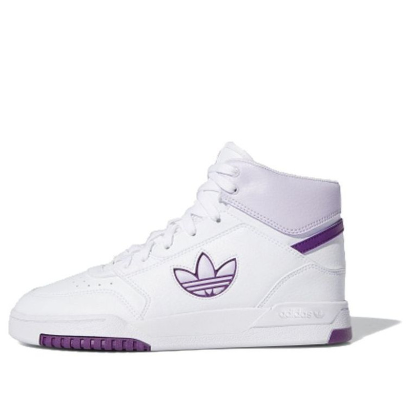(WMNS) adidas originals Drop Step XL 'White Purple' FW2031 - 1