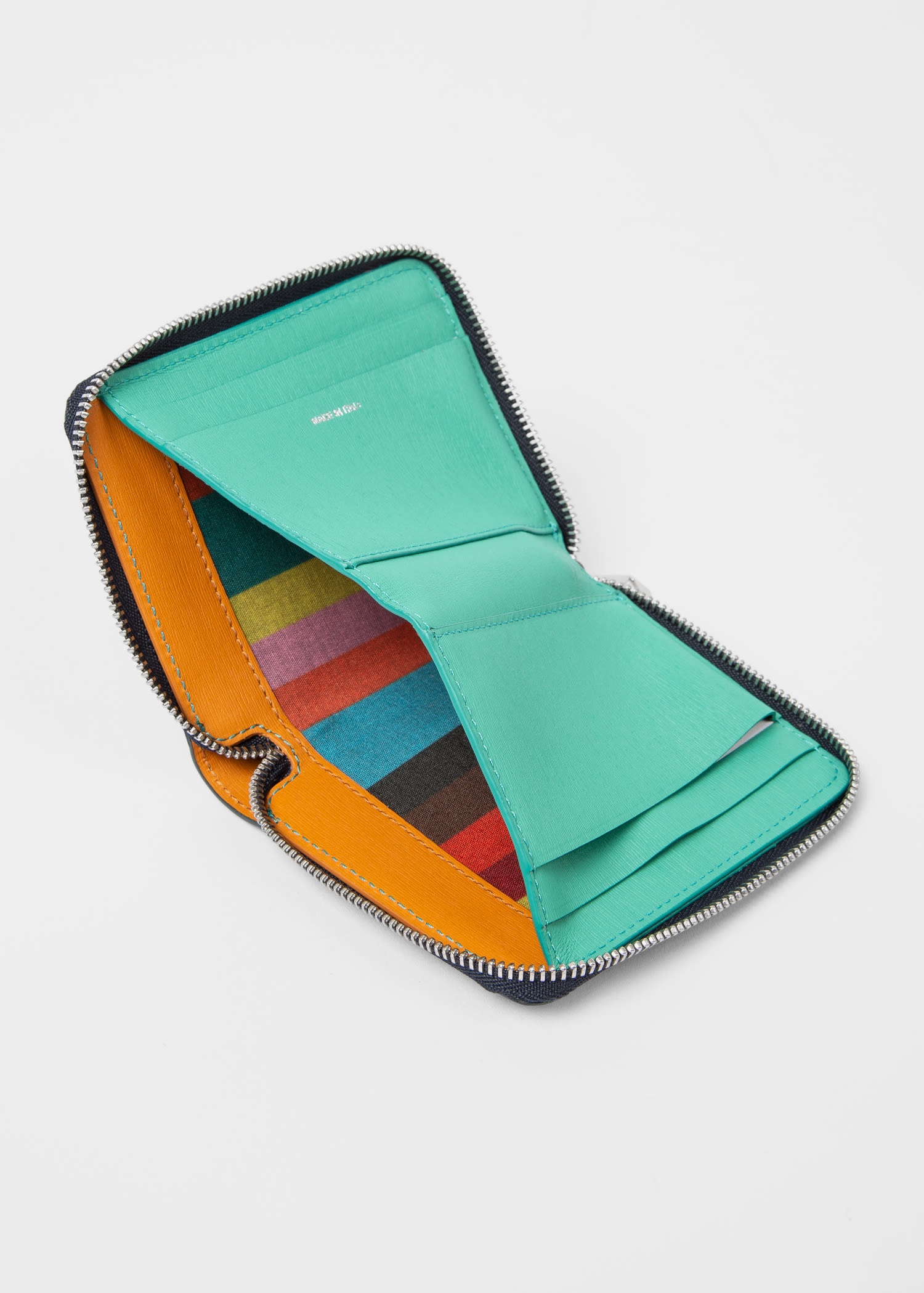 Leather Zip-Around Wallet - 3