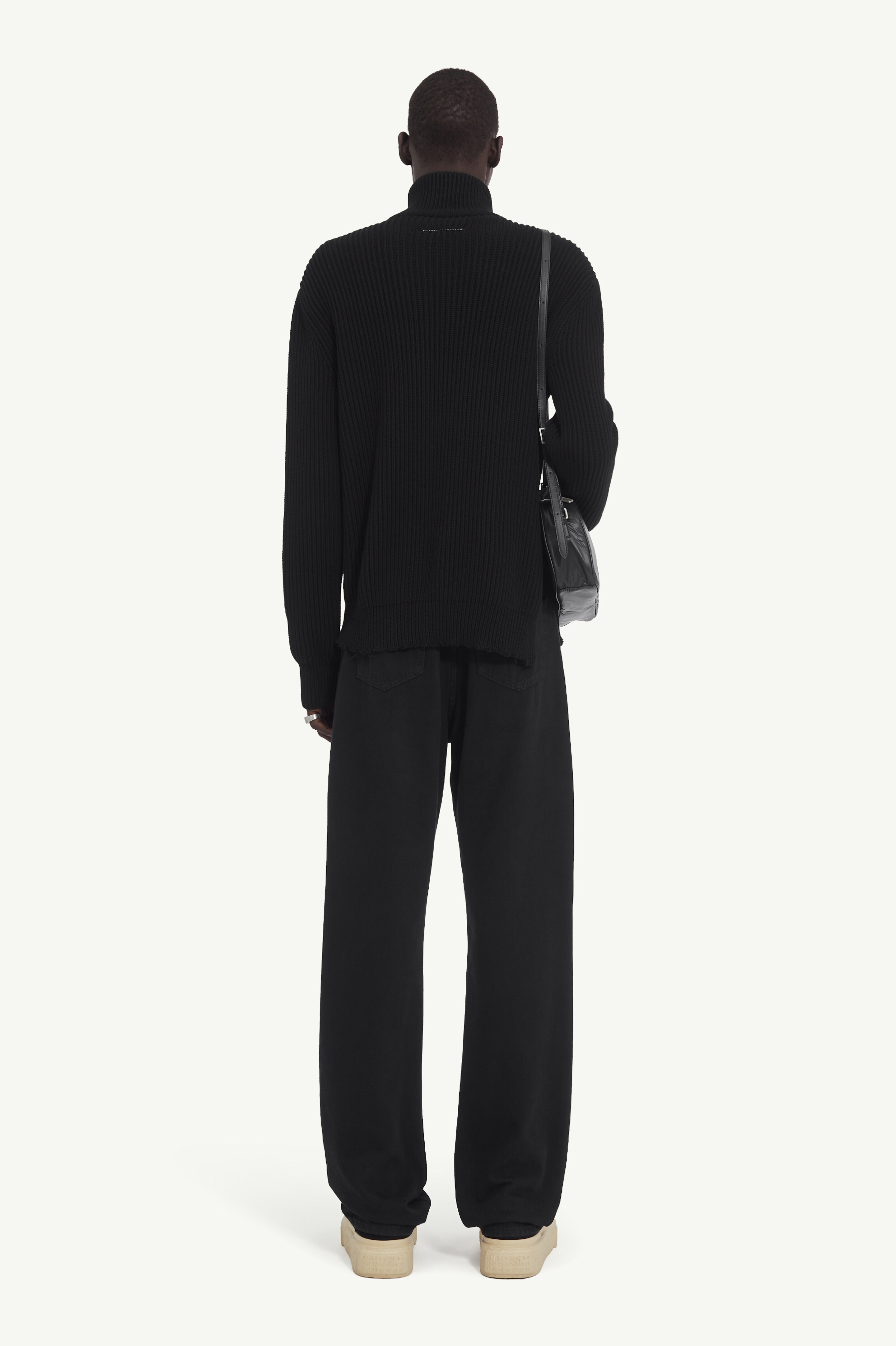 Ribbed Knit Sportsjacket - 4