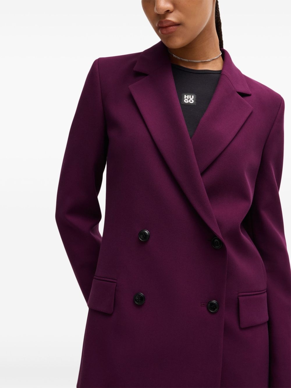 logo-patch blazer - 5