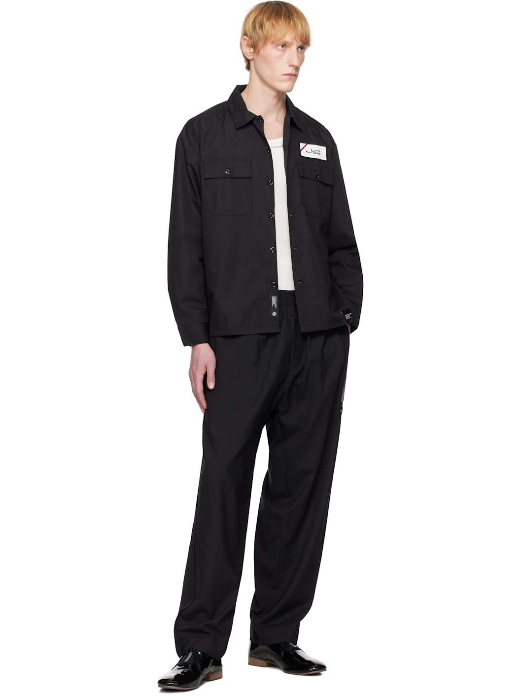 Black Classic Work LS-1 Shirt - 4