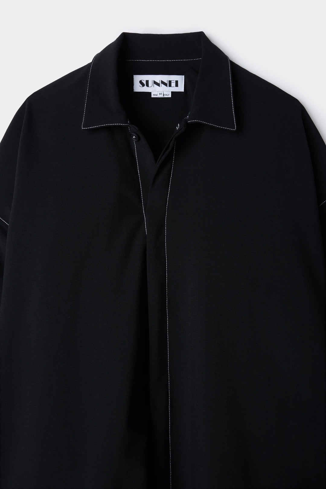 MEGA OVER SHIRT / black - 6