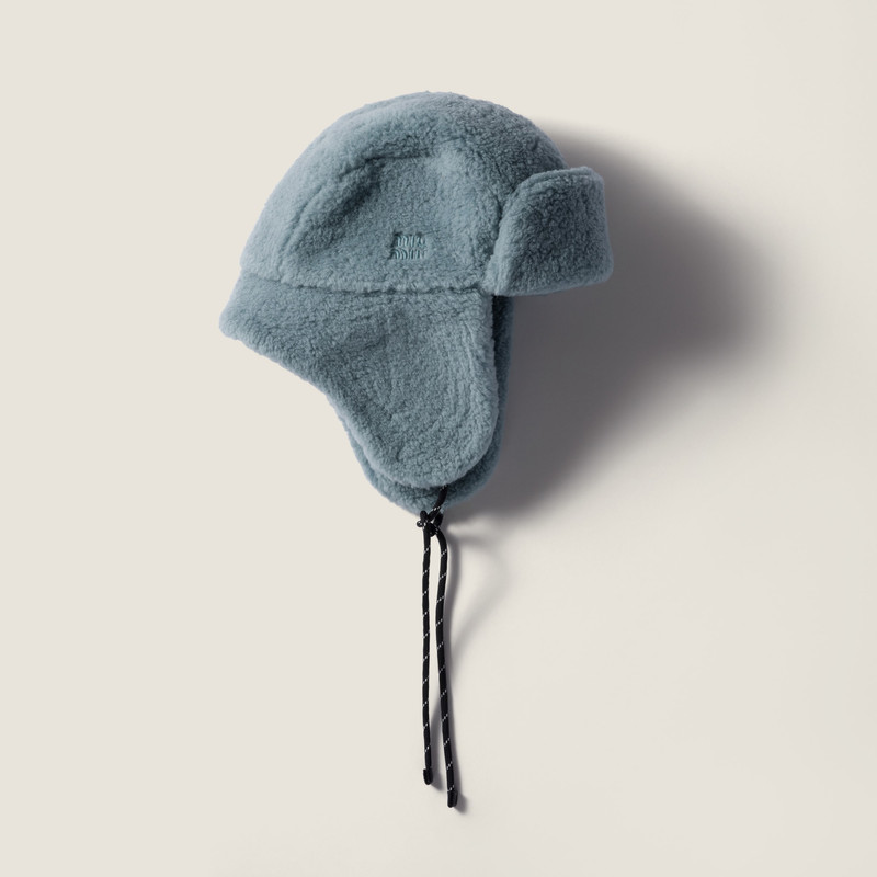 Miu Miu Fleece trapper hat outlook