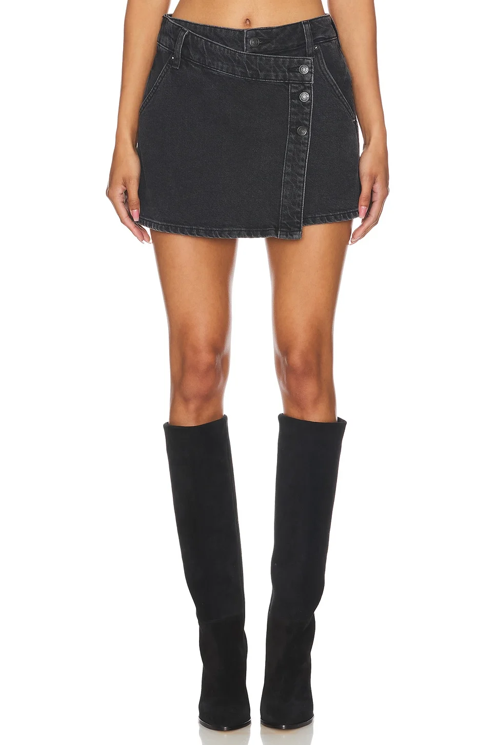 x We The Free Wynne Denim Skirt - 1