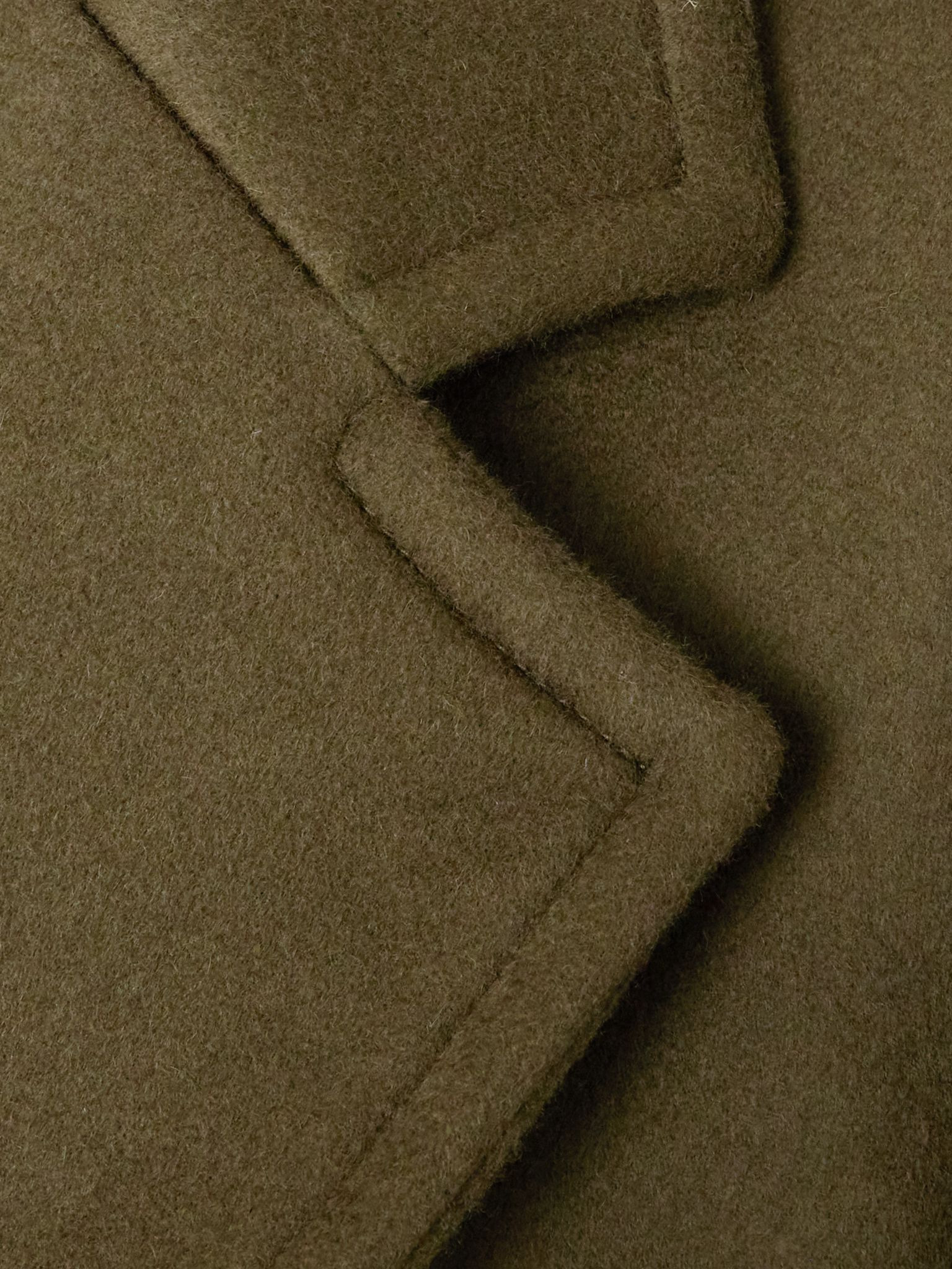 Oversized wool coat Green - 5