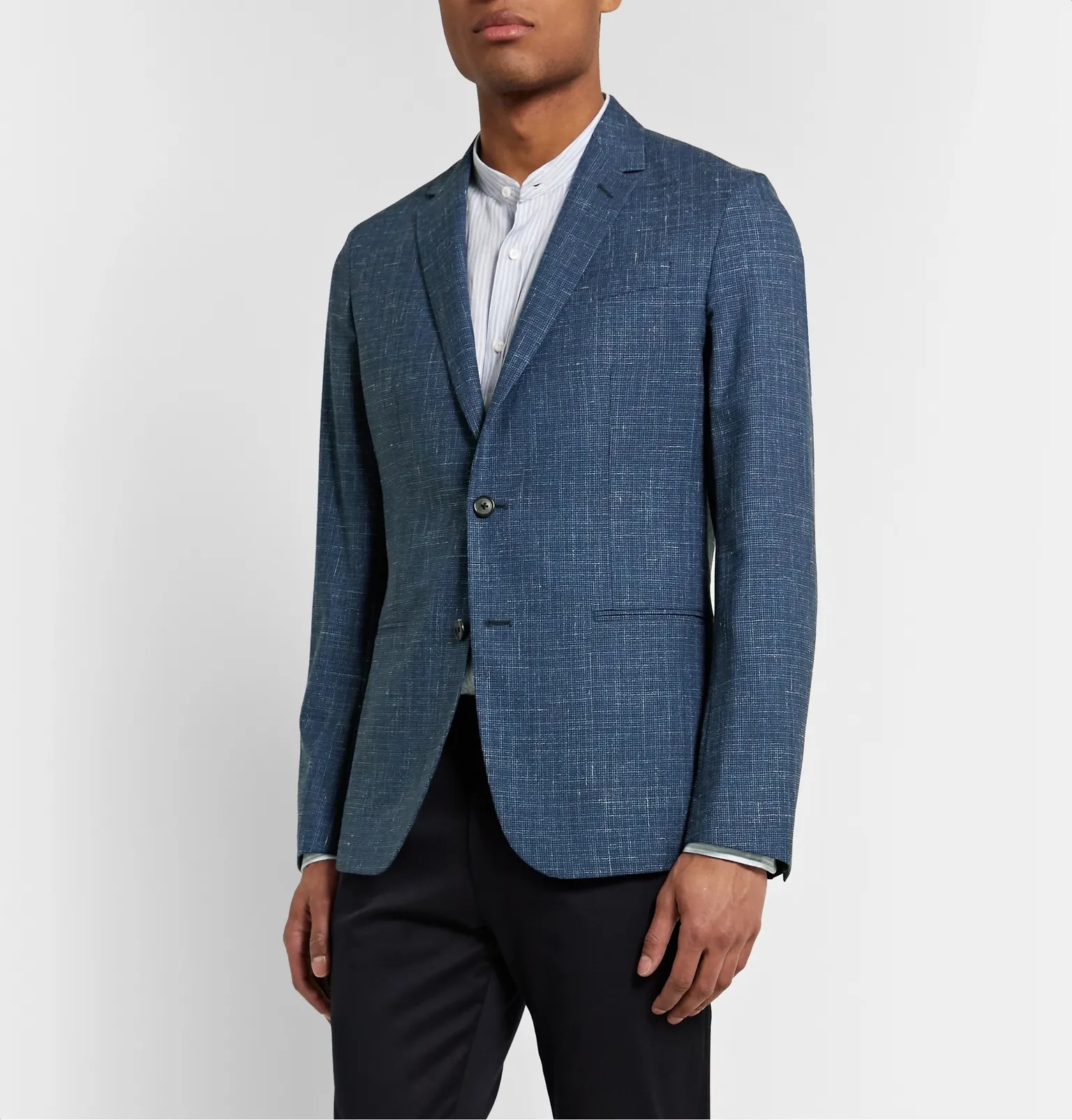 Puppytooth Wool Blazer - 4