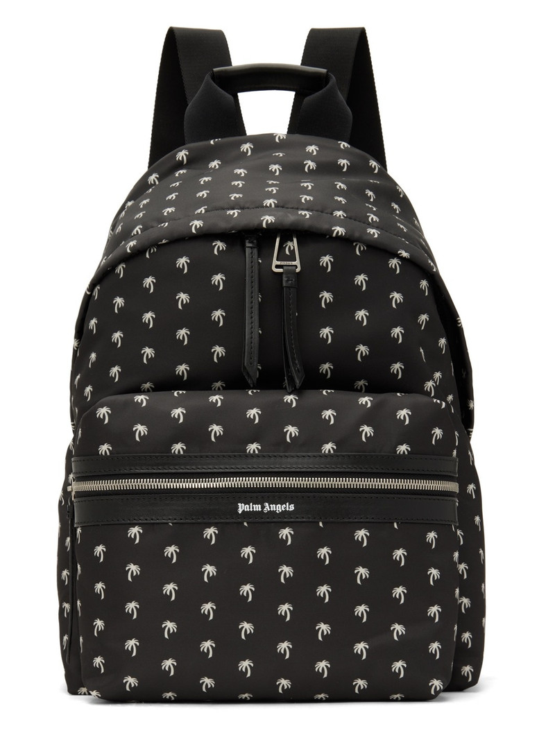 Black Mini Palms Backpack - 1