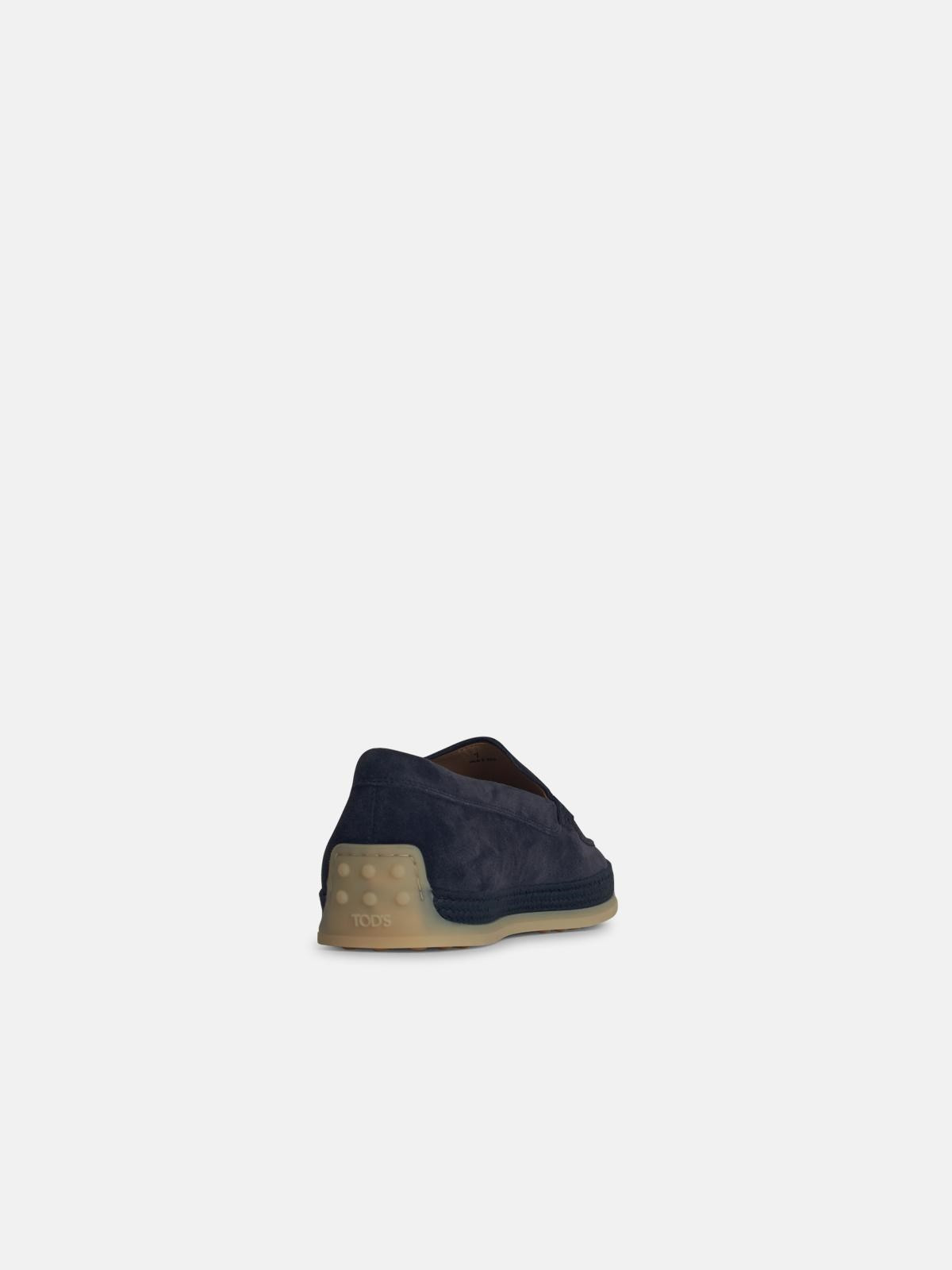BLUE SUEDE LOAFERS - 3