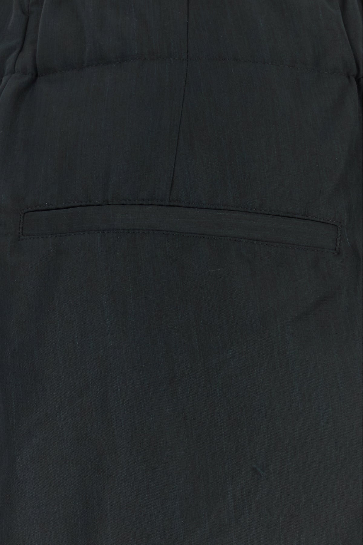 Black wool blend Pian wide-leg pant - 3