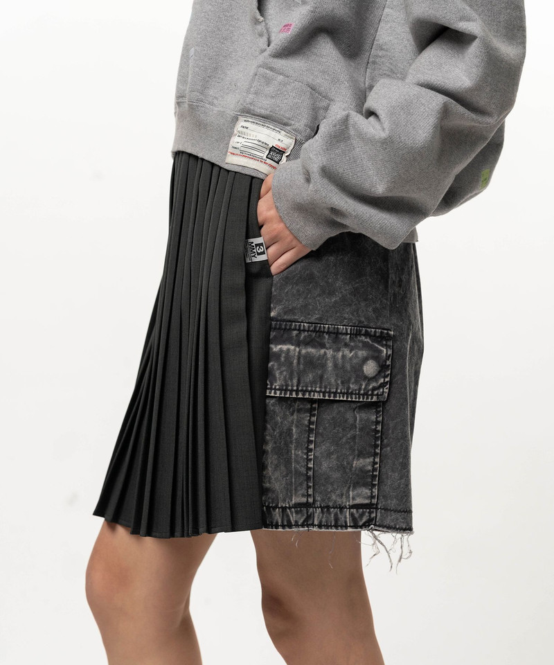 Combined Skirt Cargo Shorts 8