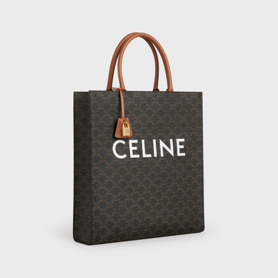 CELINE VERTICAL CABAS  IN  TRIOMPHE CANVAS outlook