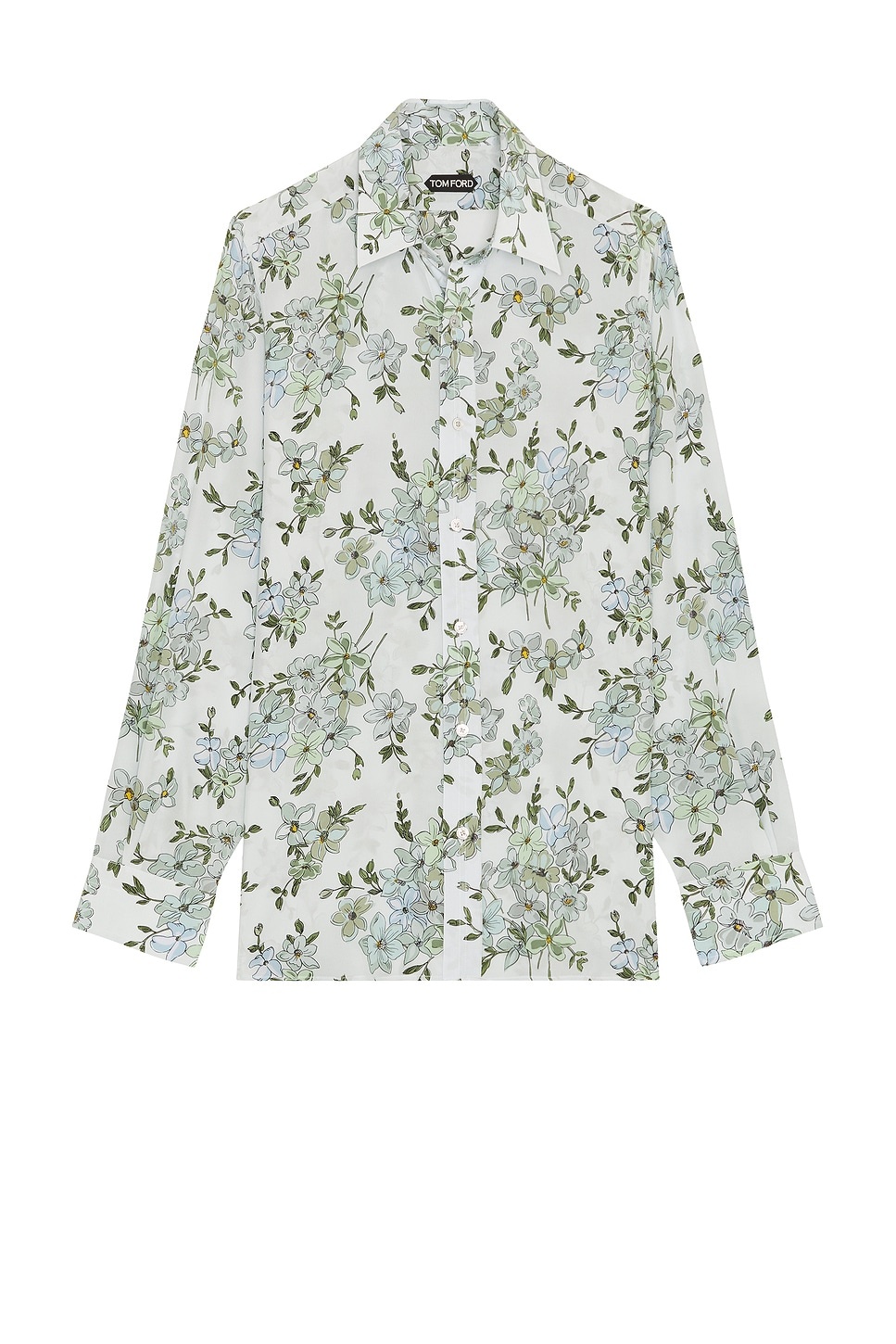Saint Tropez Printed Floral Slim Fit Shirt - 1