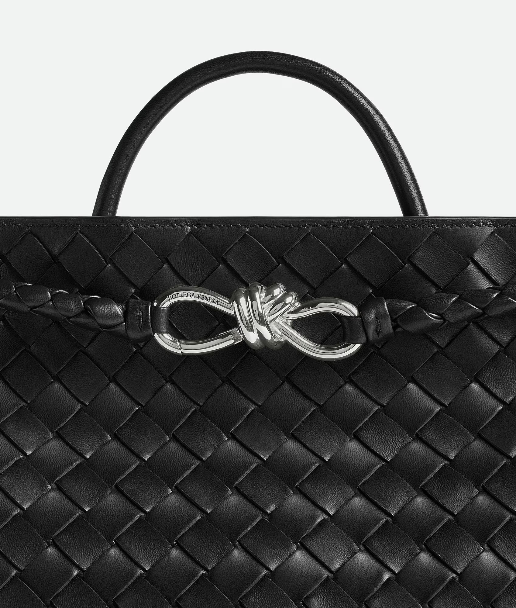 Bottega Veneta – Andiamo Medium – Black Vintage - 5