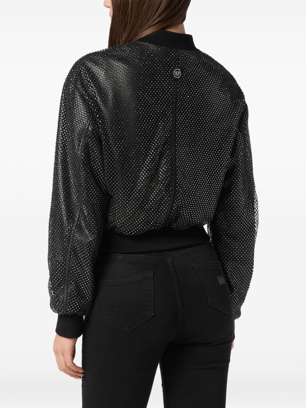 leather bomber jacket - 3