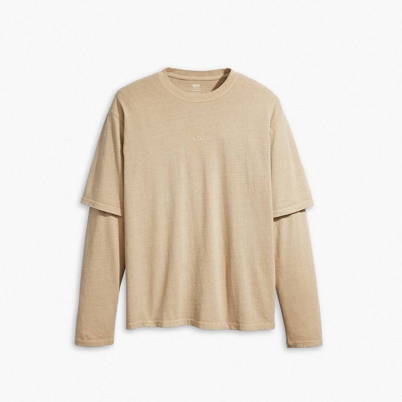 LONG SLEEVE TWOFER T-SHIRT 1