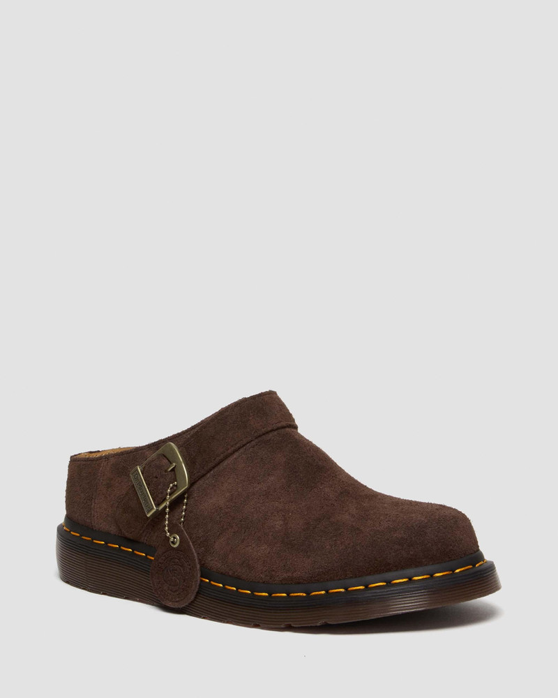 Dr. Martens Isham Desert Oasis Suede Mules outlook