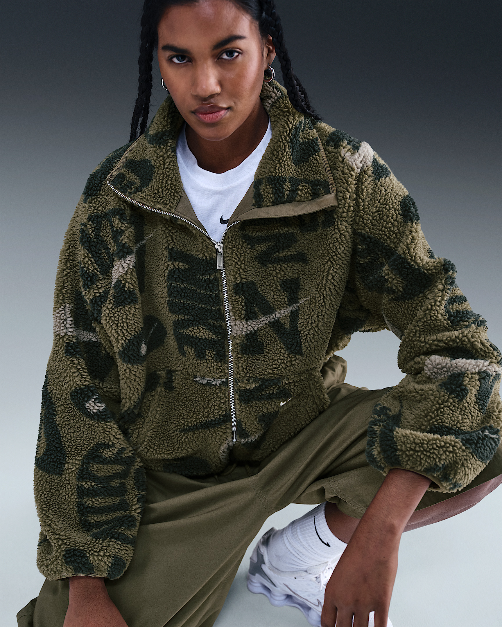 Nike Sportswear Women's High-Pile Fleece Jacket - 3