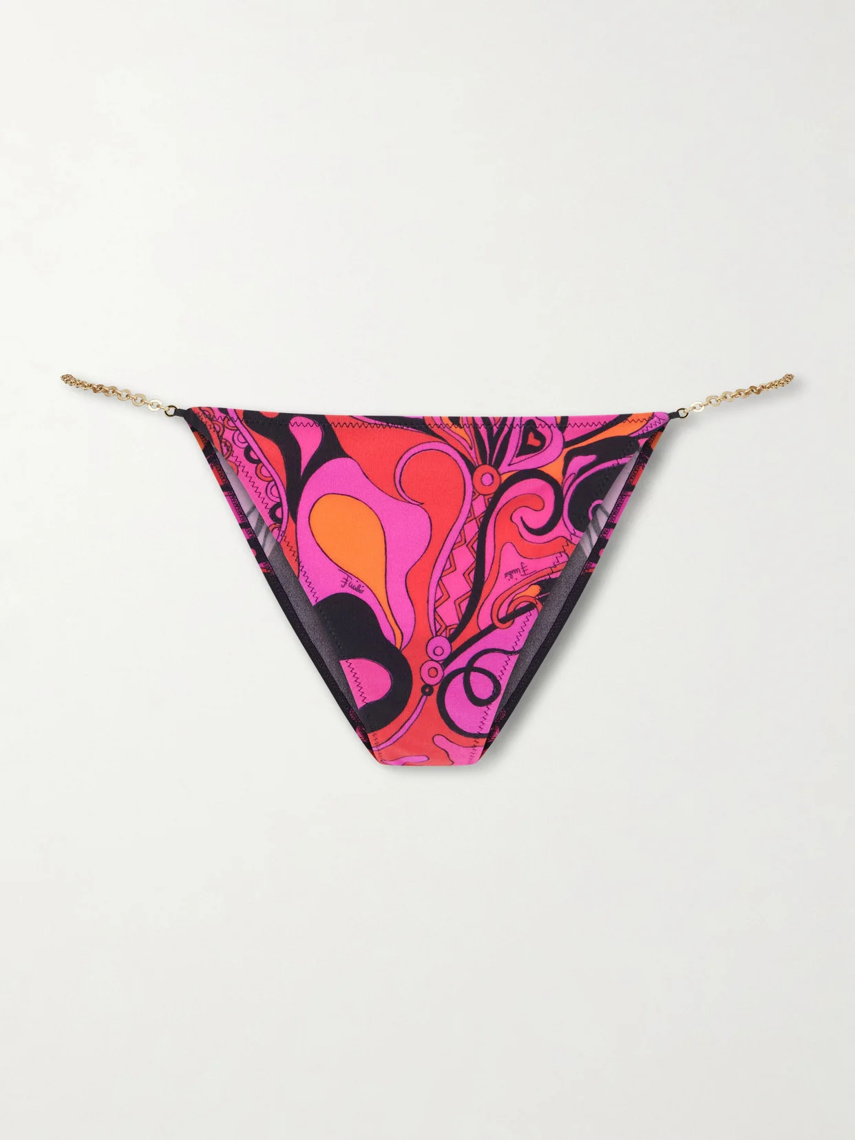 Printed Bikini Briefs - 1