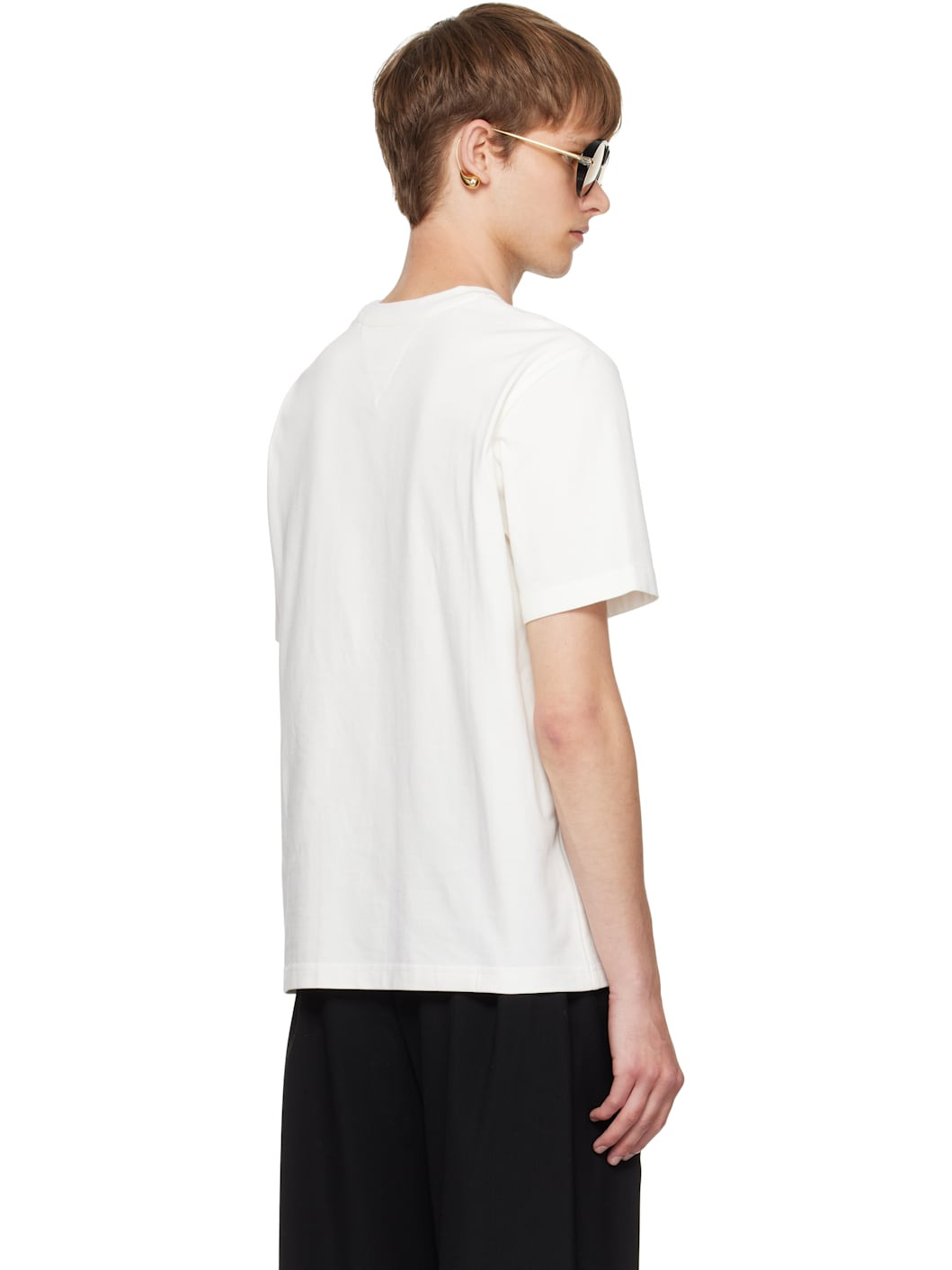 Off-White Cotton T-shirt - 3