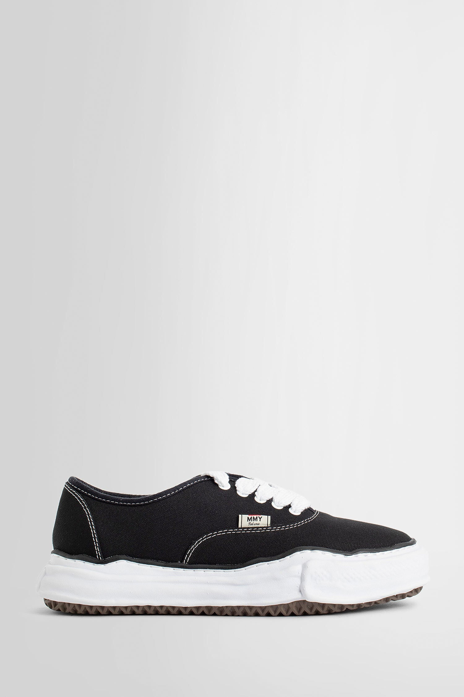 MAISON MIHARA YASUHIRO UNISEX BLACK SNEAKERS - 1