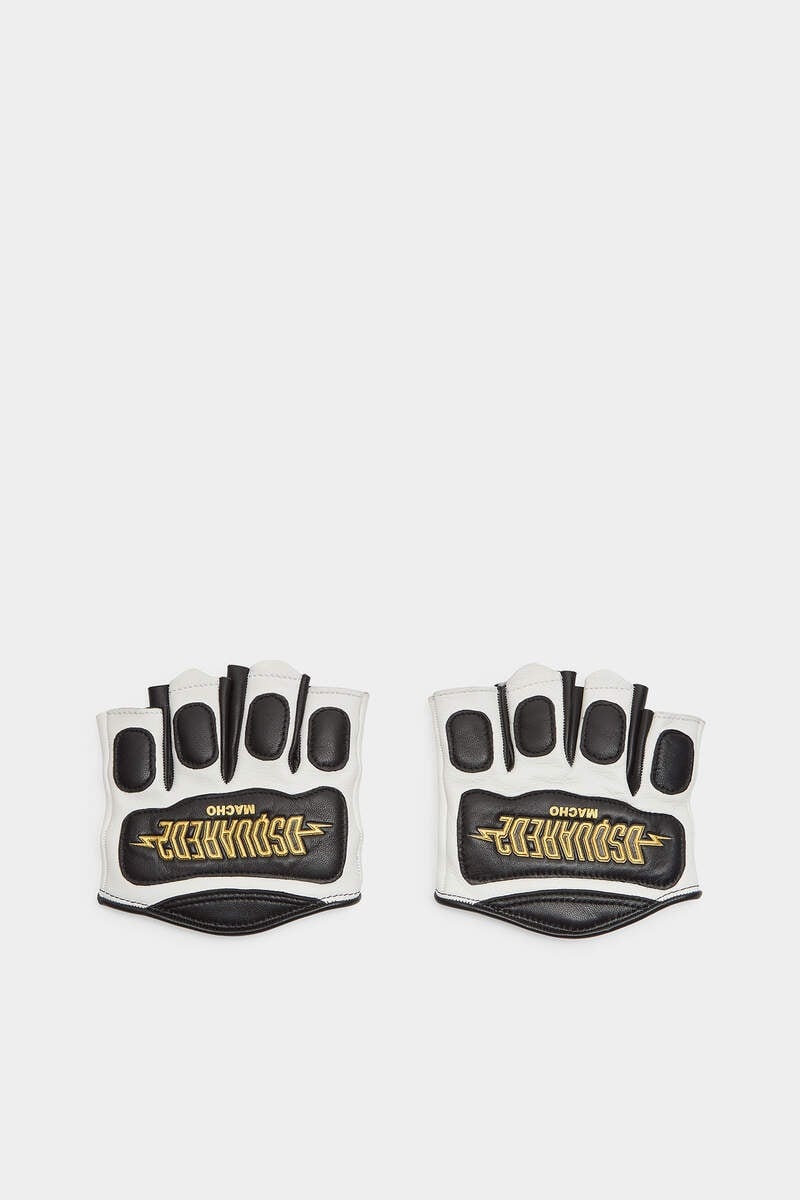 DSQUARED2 BOXEUR FINGERLESS GLOVES - 2