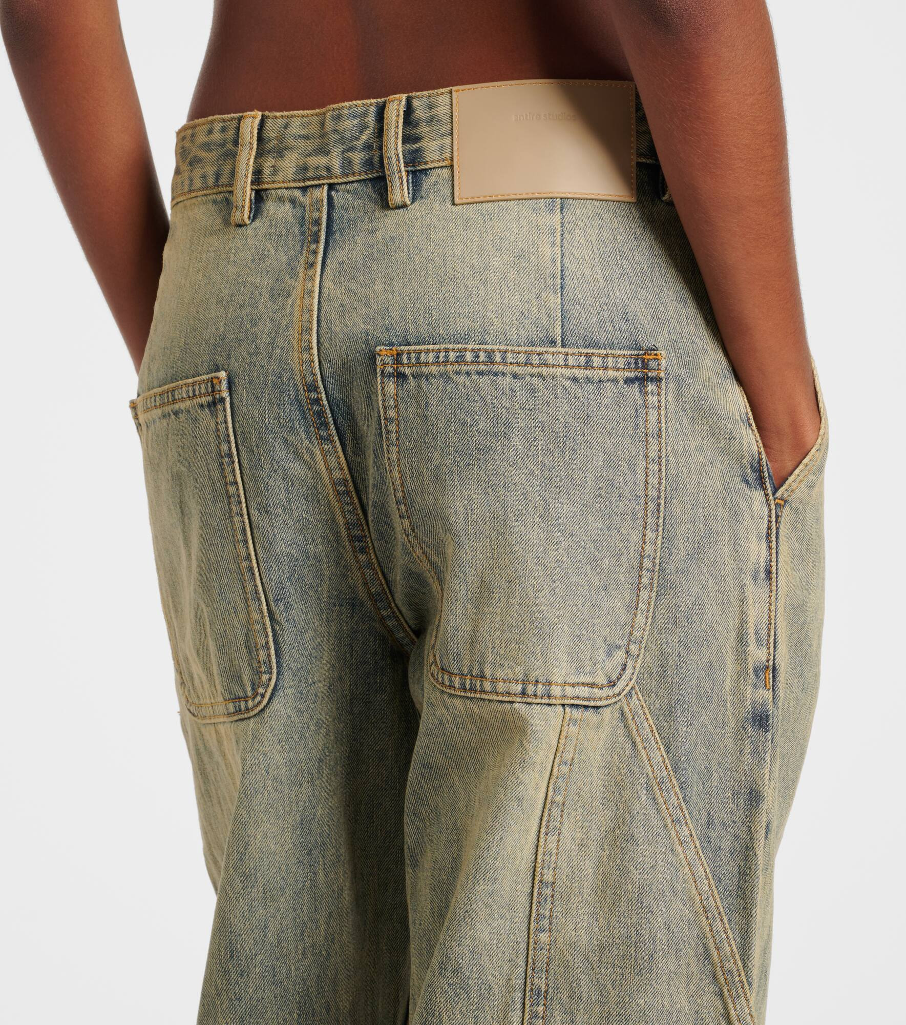 Faded wide-leg jeans - 5