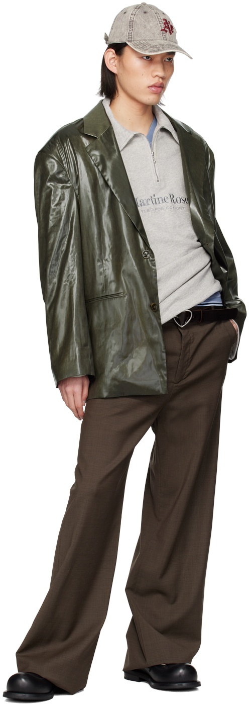 Brown Three-Pocket Trousers - 4